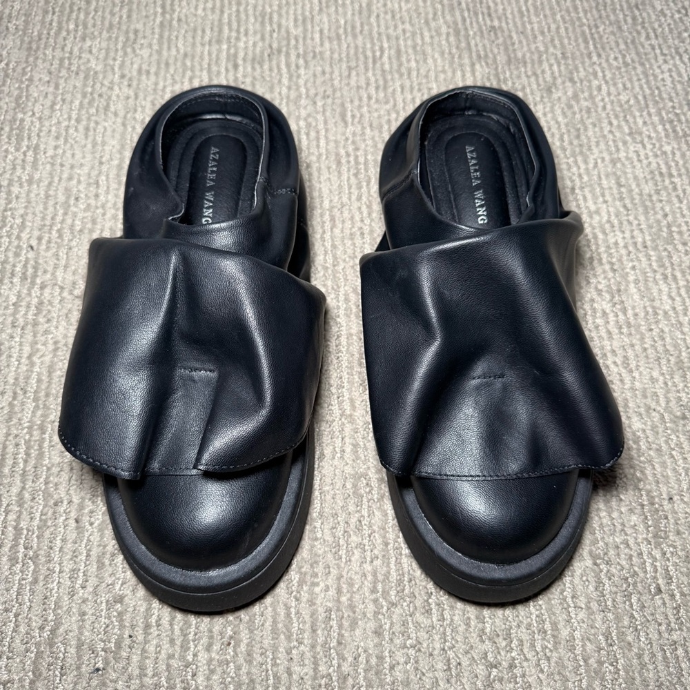 Stylish Black Leather Men's Shoes